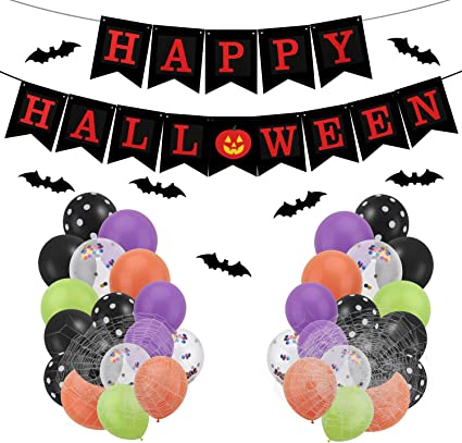 TOYMIS 127pcs Halloween Balloon Arch Kit. Spooky & Colourful. RRP £20.99