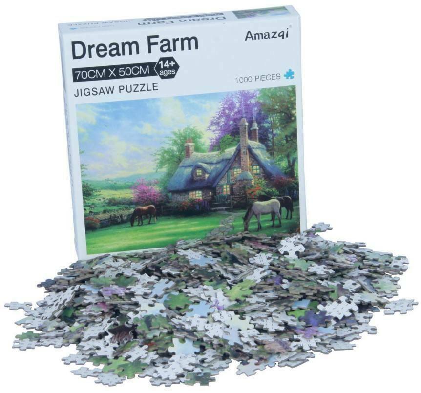 Dream Farm - 1000 Pieces Jigsaw Puzzle for Adults
