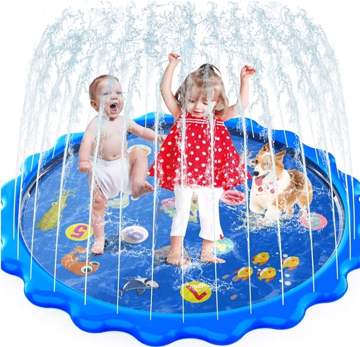MOZOOSON Splash Pad, Sprinkler & Splash Play Mat. RRP £15.99