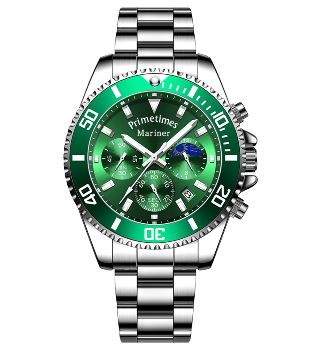 MARINER: Robust Mens Chronographic Diver Watches
