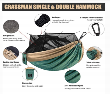 Grassman Double Hammocks