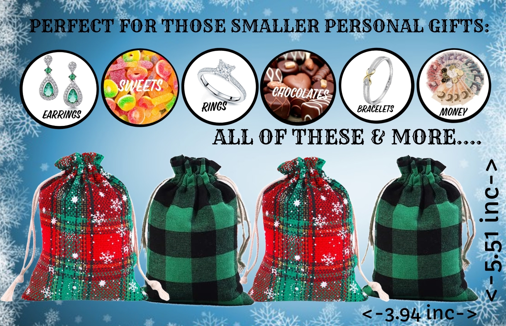 25x Premium Cloth Gift Burlap Bags, 14cm x 10cm (L x W) and 3 Different Colour Options Available.