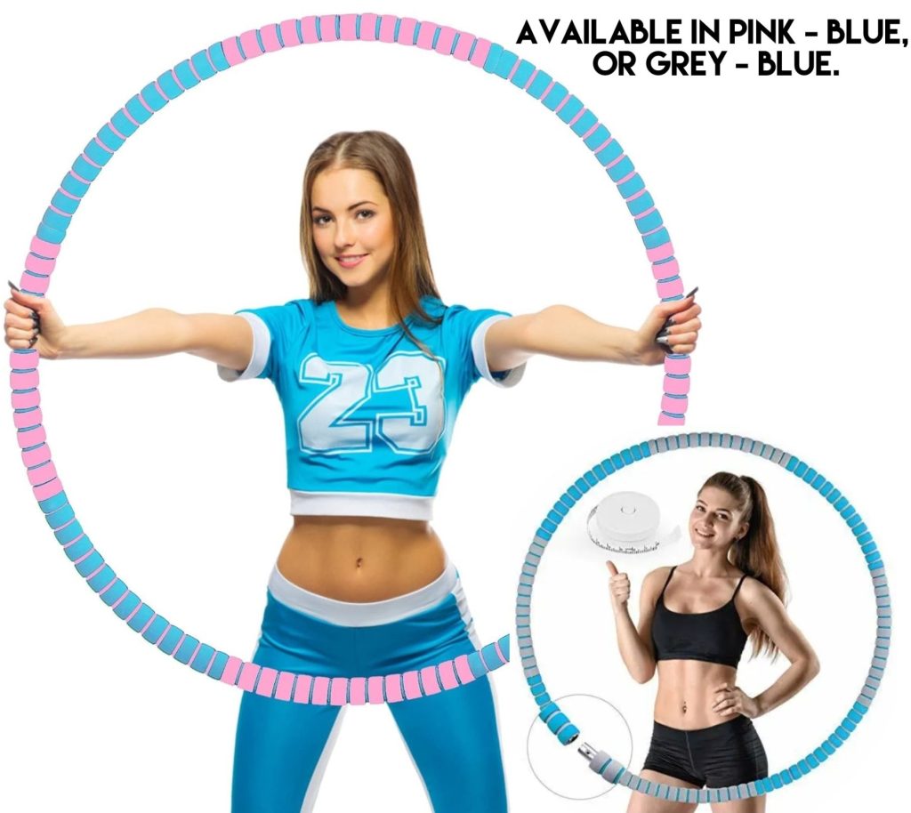 Aionly.; Upgraded Stainless Steel Hula Hoops with a Double-Layer of Thick Breathable Premium NBR Foam Material for a Longer Lifespan: