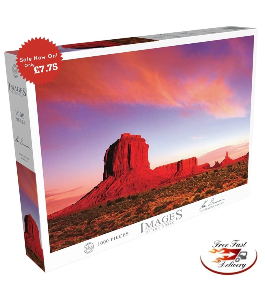 Crown & Andrews Monument Valley WMB Ken Duncan 1000PCs Jigsaw Puzzle for 12+ Age